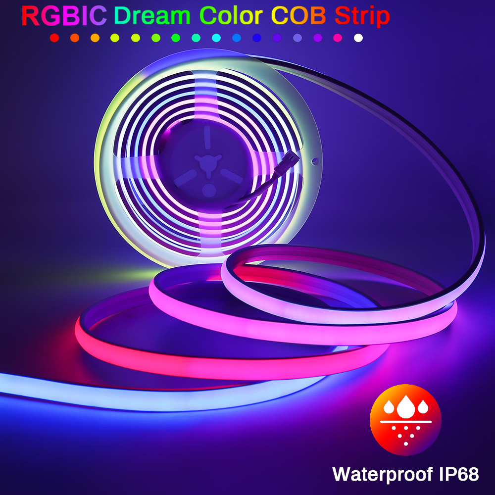 Smart Garden Accessories - 12V 24V IP68 RGBIC COB LED