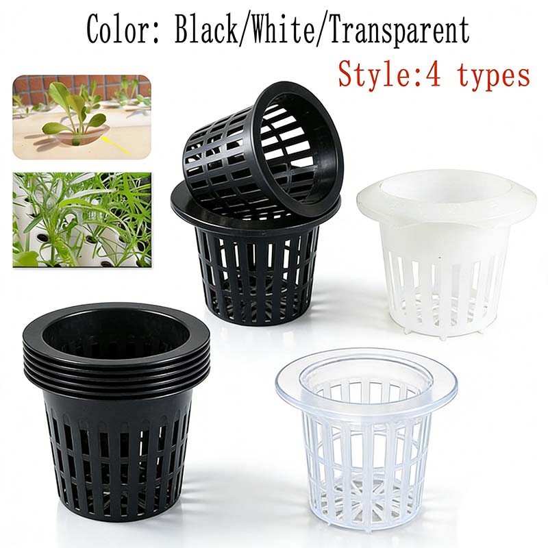 Smart Garden Plastic Cups - 12 sizes greenhouse Soilless Mesh Plant