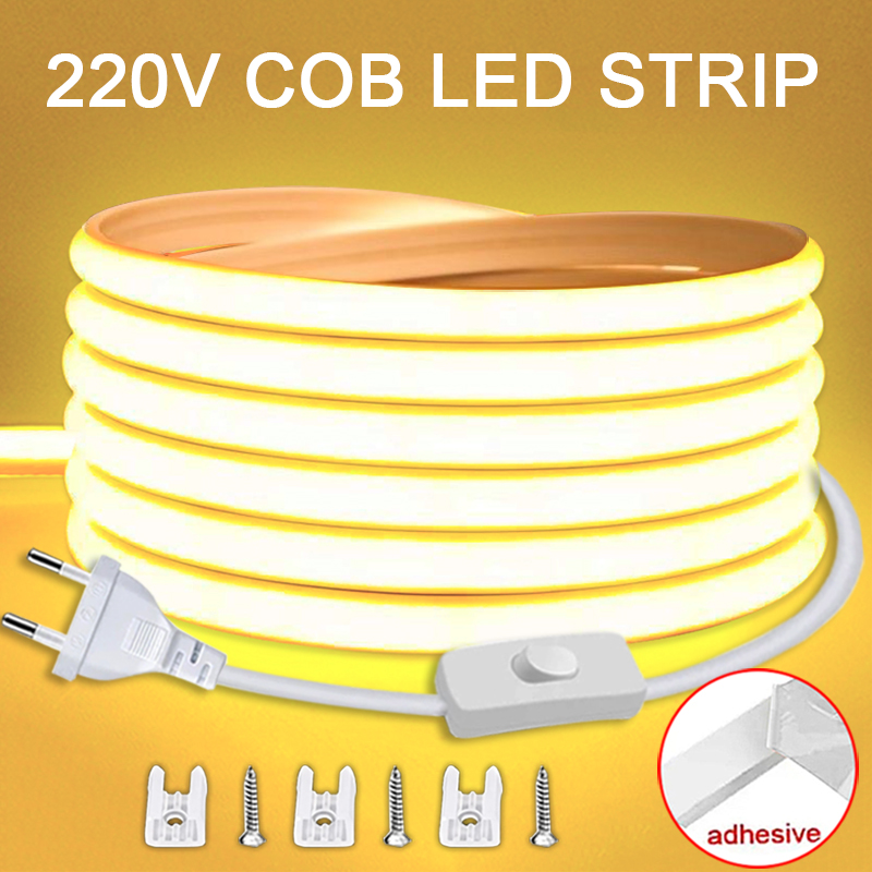 Smart Garden Accessories - 220V Led Strip with ON/OFF Switch