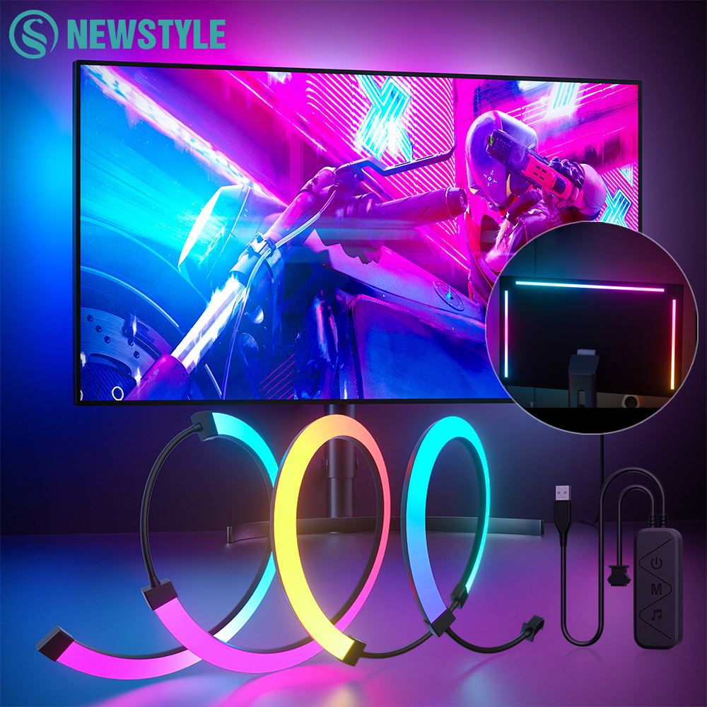 Smart Garden Accessories - RGB Gaming Lights Strip Monitor Backlight