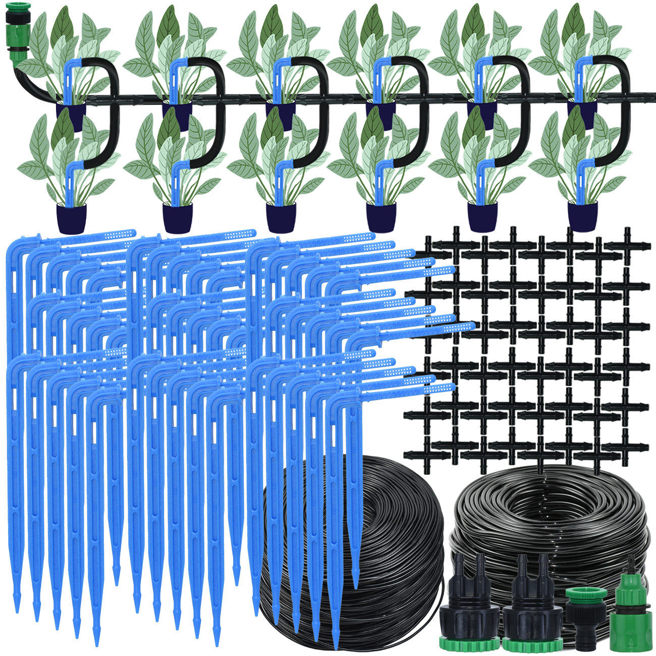 Smart Garden Kitchen - KESLA Automatic Drip Irrigation Kit 4/7