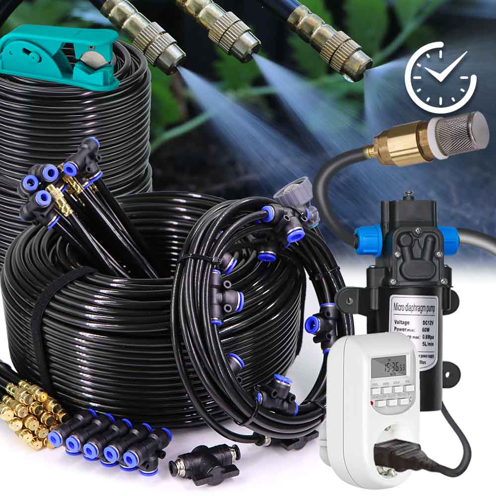 Smart Garden Accessories - 60w Self-priming Pump Misting Cooling System