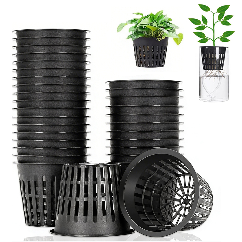 Smart Garden Plastic Cups - 20Pcs Garden Planting Nursery Basket with