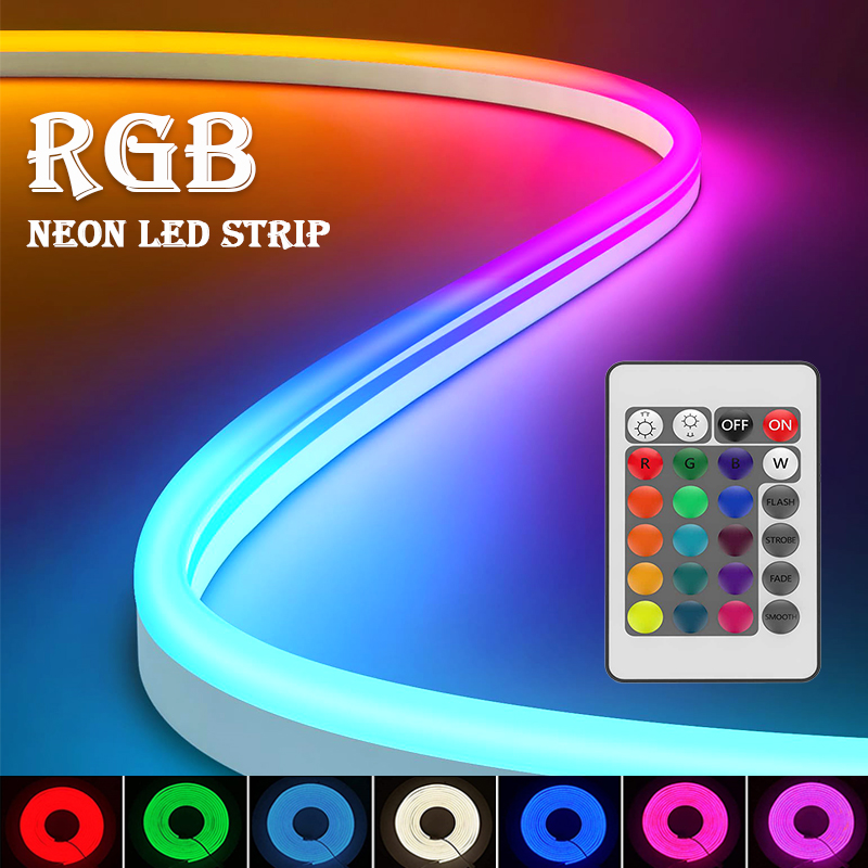 Smart Garden Accessories - USB LED Neon Rope Lights, RGB