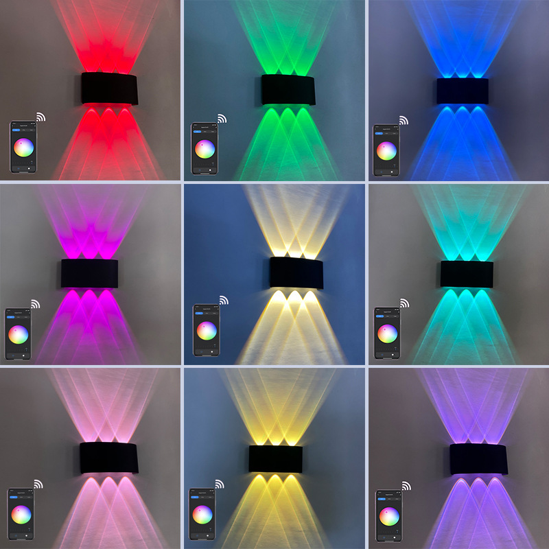 6W 8W RGBW Up Down LED Wall La – обзор и цена Smart Garden Led Lights