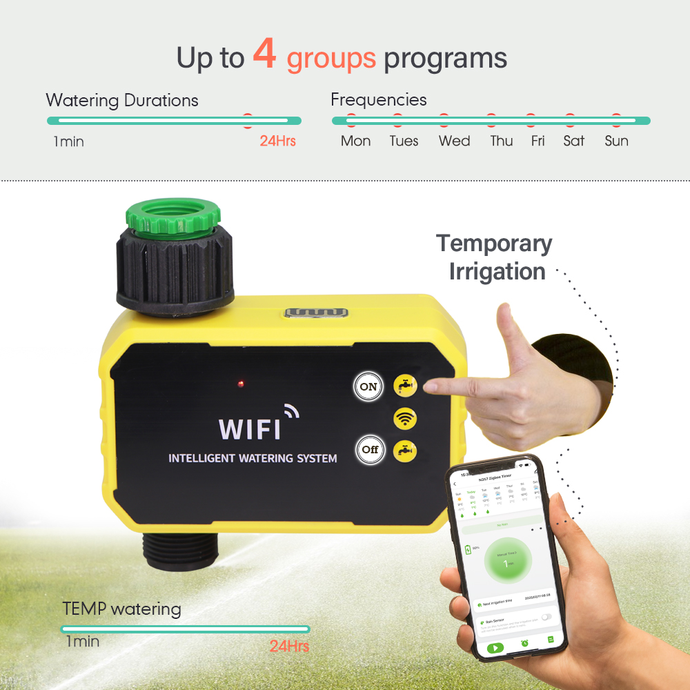 Zigbee Smart Irrigation Timer  – обзор и цена Smart Garden Accessories
