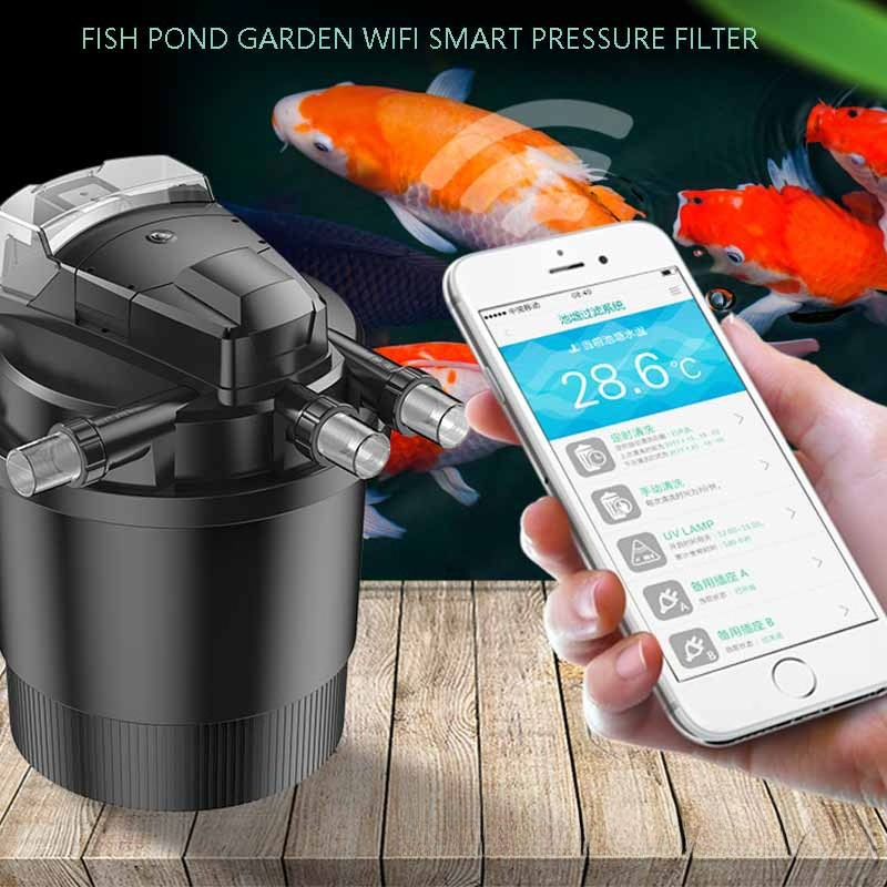 WiFi Smart Automatic Pond Filt – обзор и цена Smart Garden Water Features