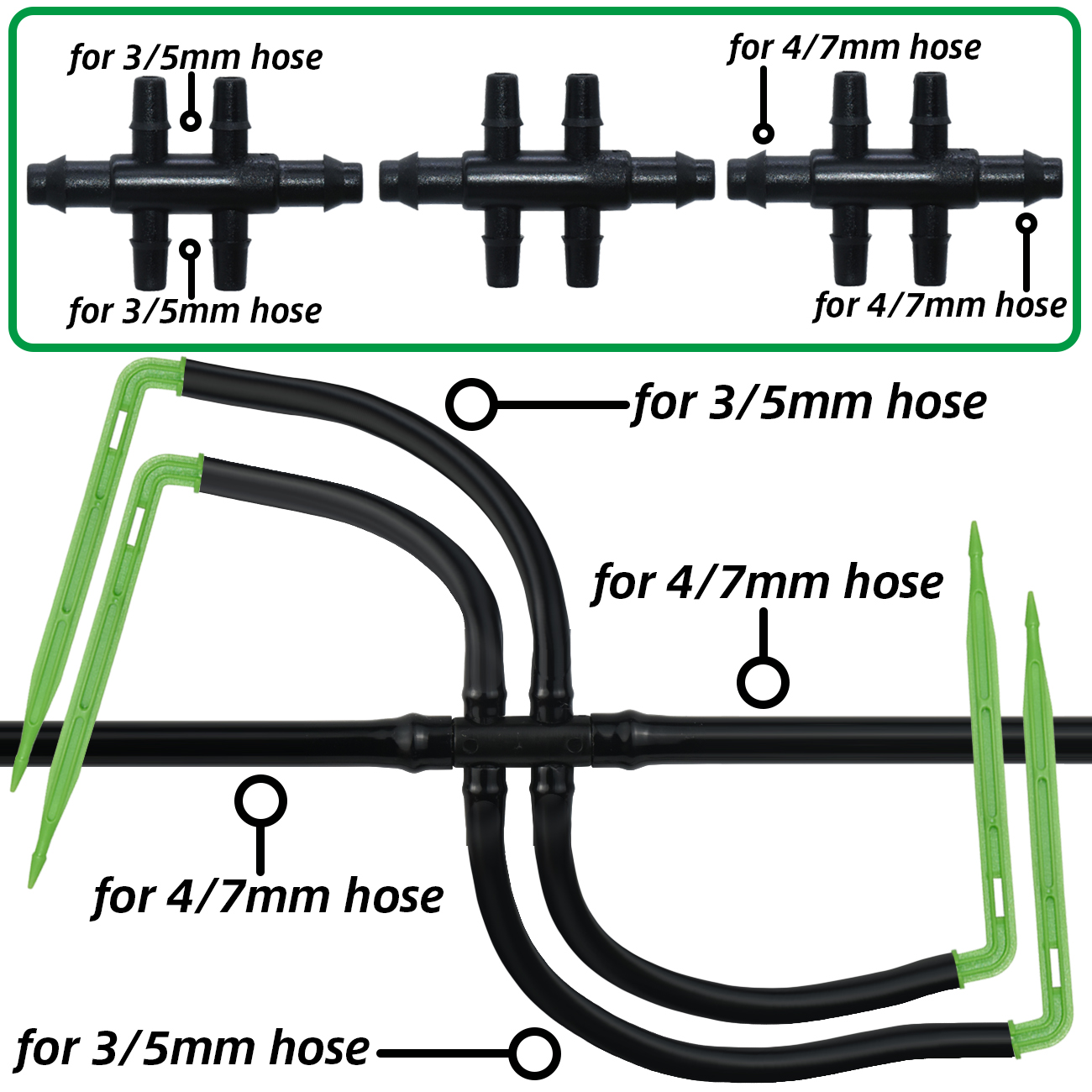KESLA Garden 4/7mm to 3/5mm Ho – обзор и цена Smart Garden Technology
