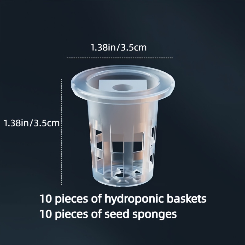 10pcs Hydroponic Seedling Bask – обзор и цена Smart Garden Plastic Cups