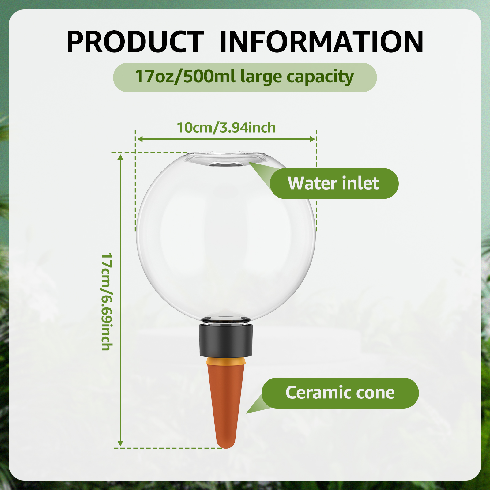 2/4Pcs 500ML Automatic Drip Ir – обзор и цена Smart Garden Technology