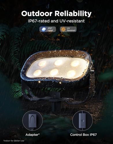 3-Pack RGBWIC Smart Outdoor Up – обзор и цена Smart Garden Led Lights