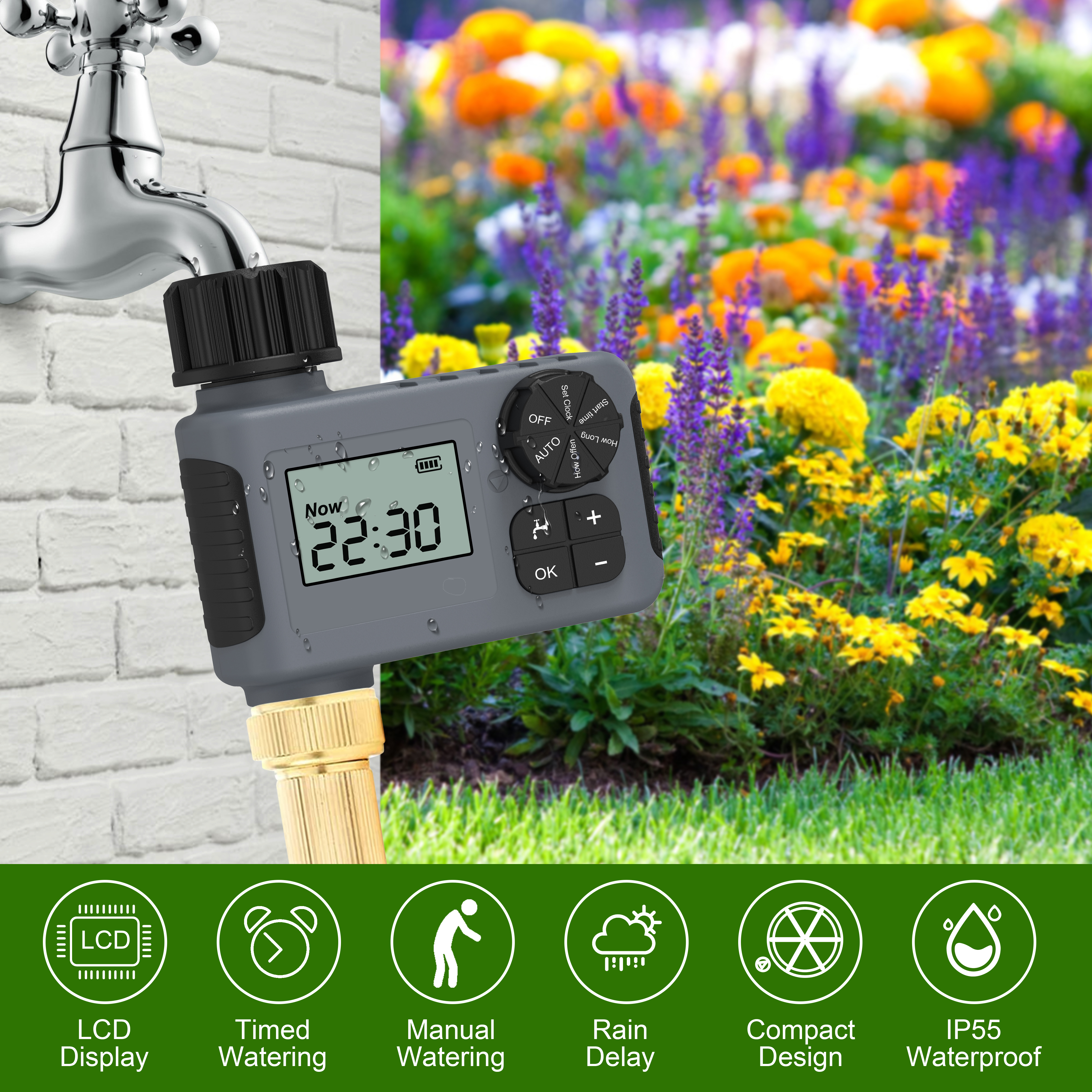 Automatic watering timer intel – обзор и цена Smart Garden Technology
