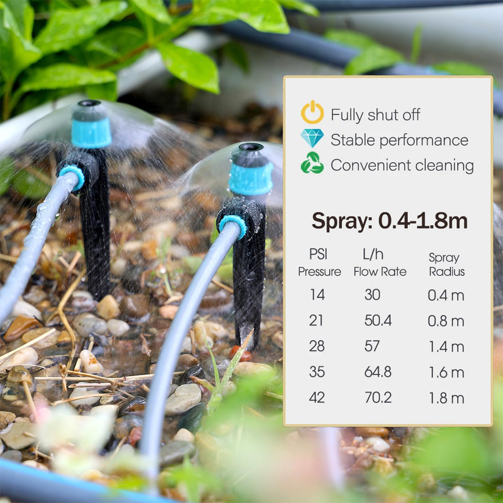 9/12mm PE Hose 360° Adjustable – обзор и цена Smart Garden Kitchen