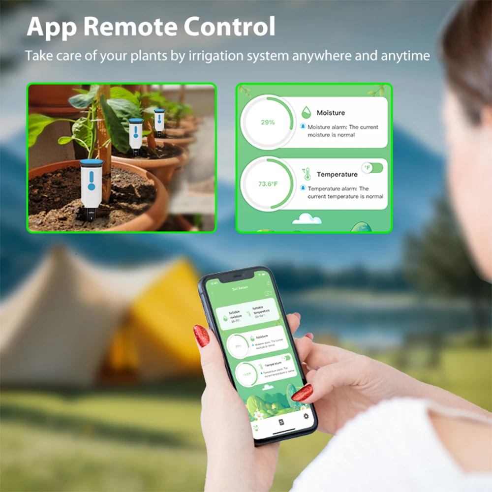Haozee Tuya Smart WiFi Soil Mo – обзор и цена Smart Garden Furniture