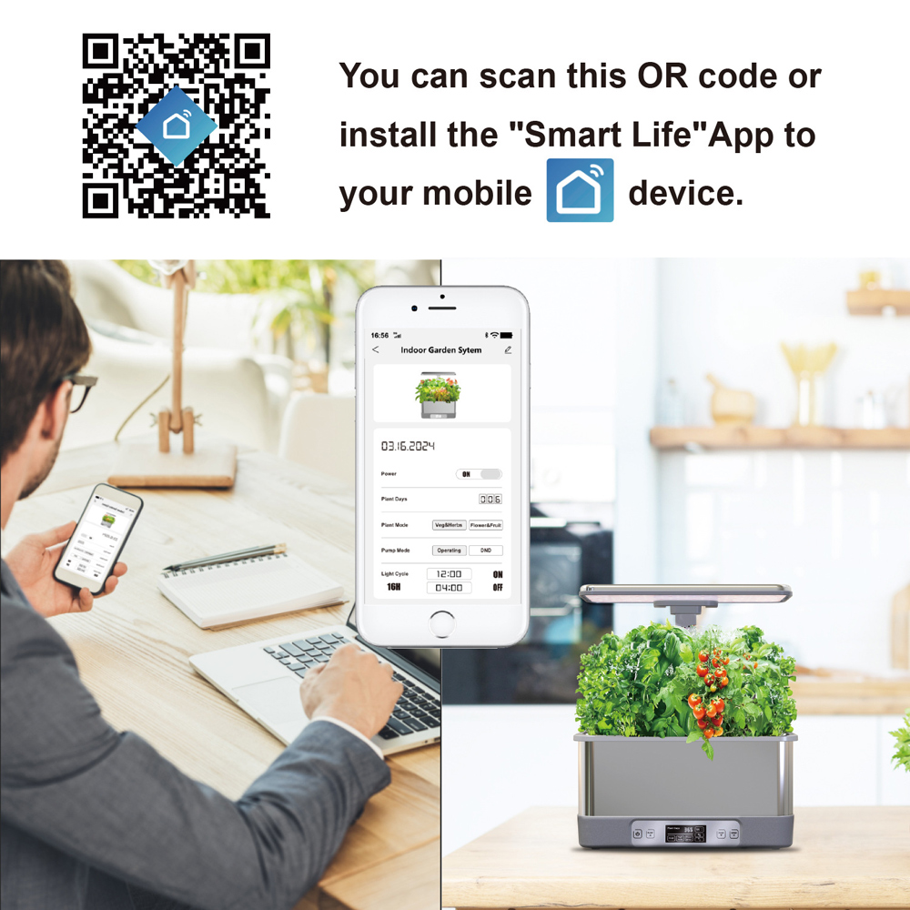 Tuya WiFi Indoor Garden Hydopo – обзор и цена Smart Garden Led Lights