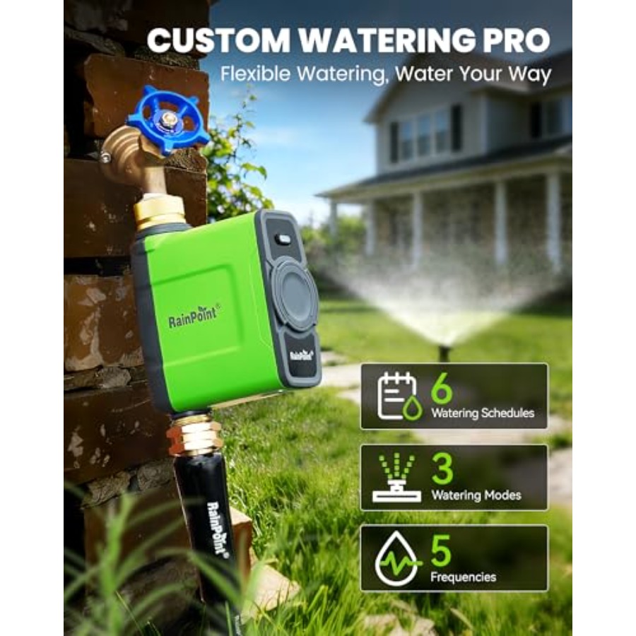 WiFi Water Timer for Garden Ho – обзор и цена Smart Garden Water Features