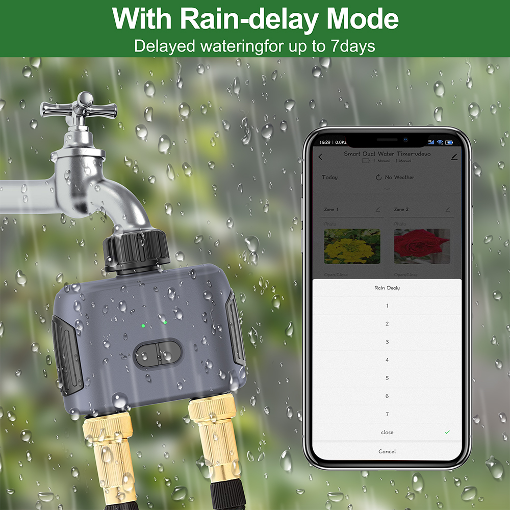 Tuya Zigbee/Bluetooth Water Ti – обзор и цена Smart Garden Accessories