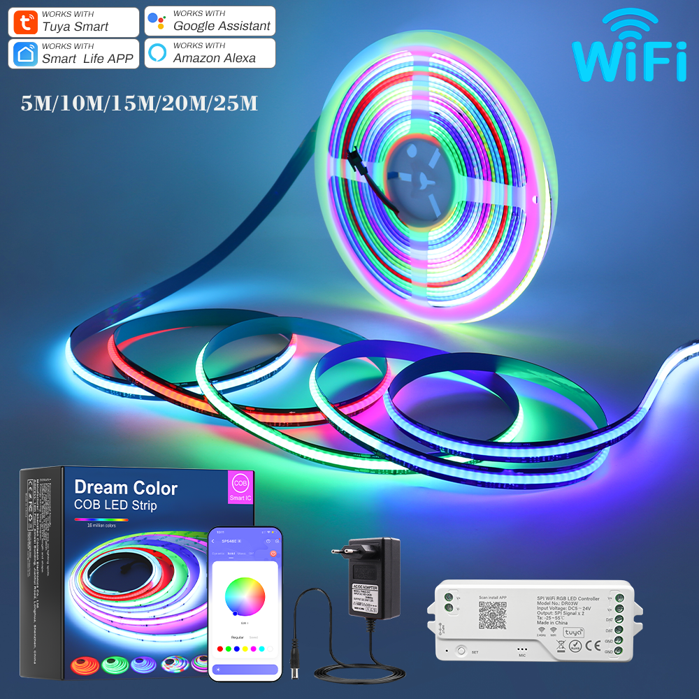 1M-25M Tuya WiFi Addressable L – обзор и цена Smart Garden Accessories