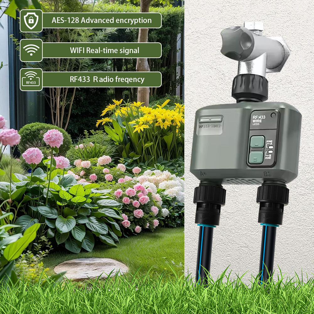 2Zone Tuya Wifi RF433 smart Ga – обзор и цена Smart Garden Accessories