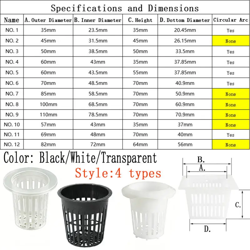 12 sizes greenhouse Soilless M – обзор и цена Smart Garden Plastic Cups
