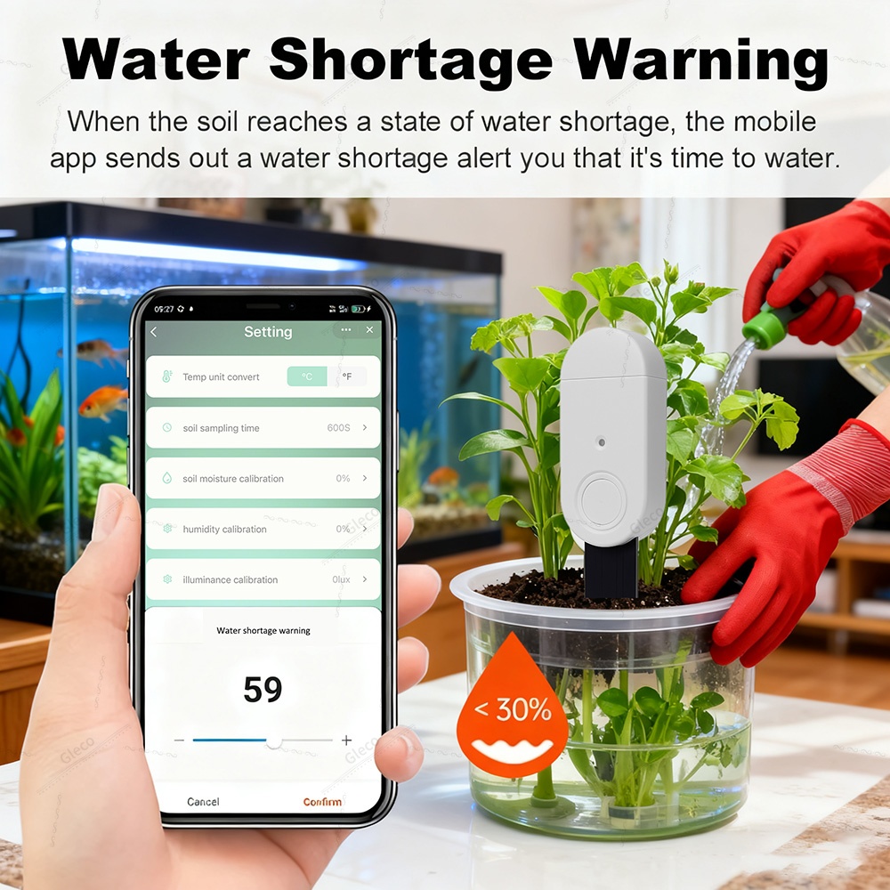 4in1 Zigbee Soil Moisture Temp – обзор и цена Smart Garden Accessories