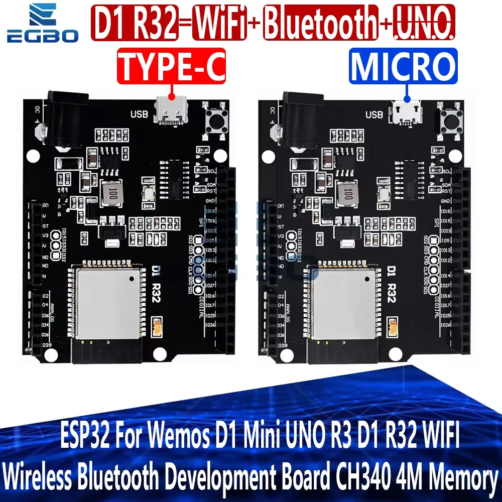 Wemos D1 R32 ESP32 IoT Develop – обзор и цена Smart Garden Esp32
