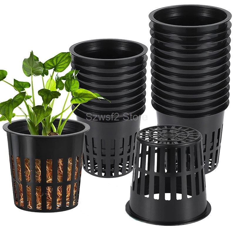 10pcs Hydroponic Mesh Pot Vege – обзор и цена Smart Garden Plastic Cups
