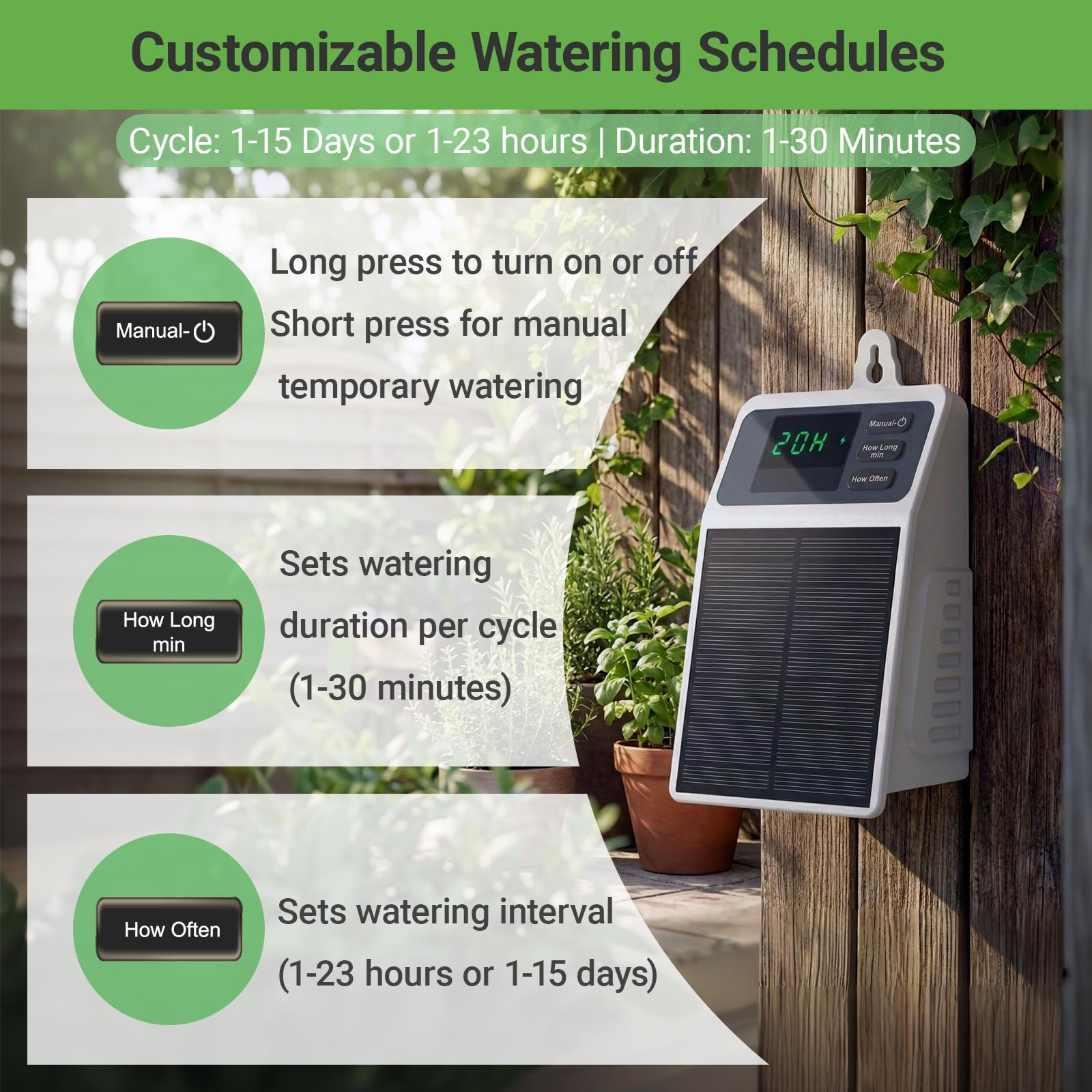 Upgraded Solar Drip Irrigation – обзор и цена Smart Garden Technology