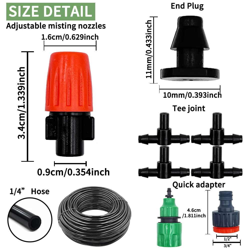 Fog Nozzles Irrigation Kit 5M- – обзор и цена Smart Garden Technology