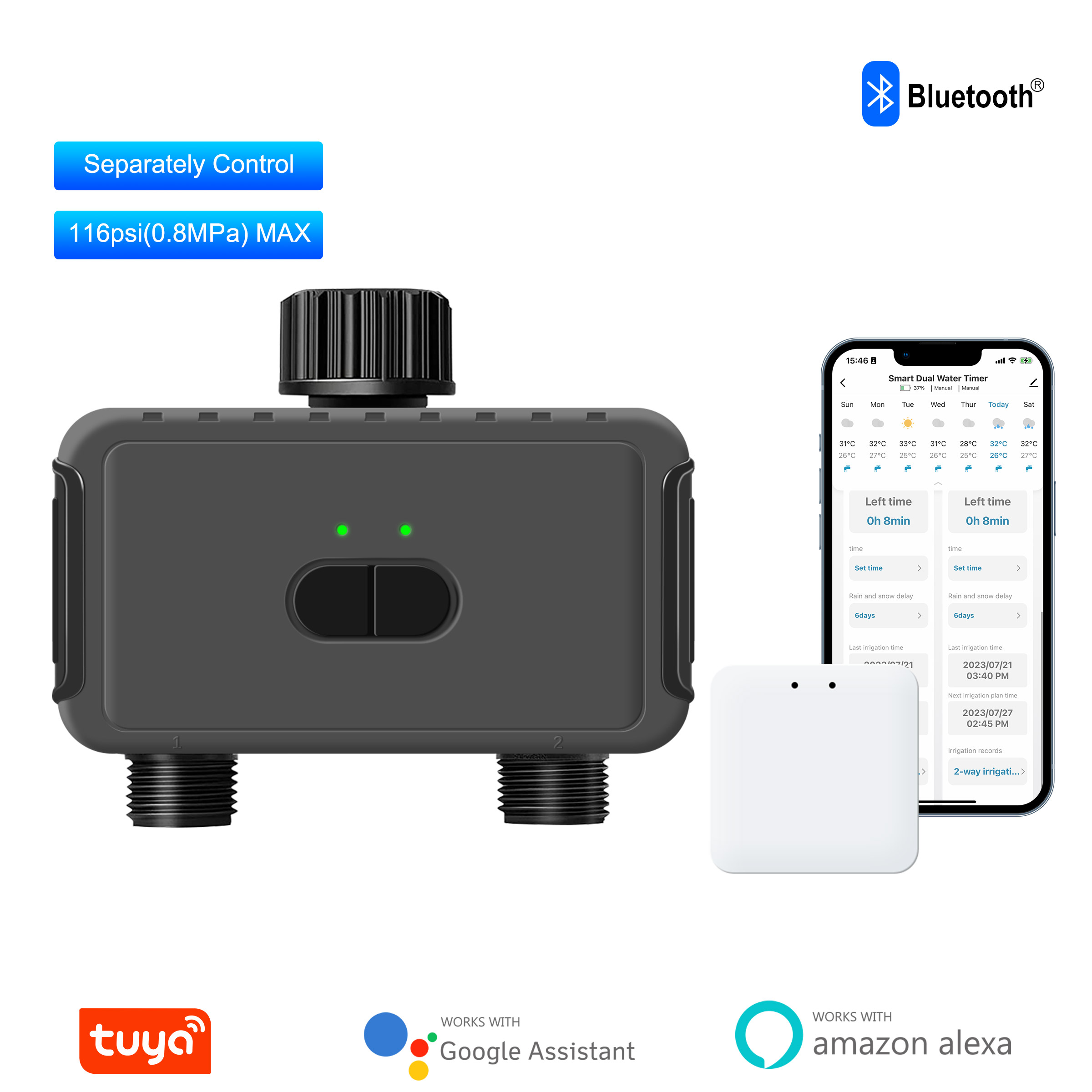 KEMEK Smart Programmable Sprin – обзор и цена Smart Garden Water Features