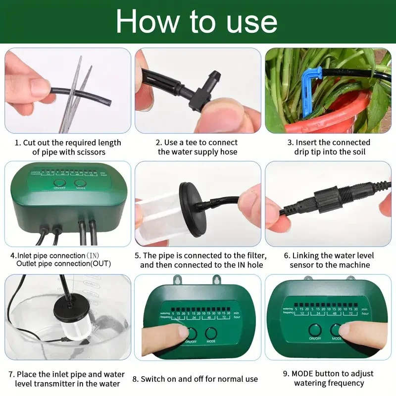 Solar Intelligent Irrigation K – обзор и цена Smart Garden Accessories