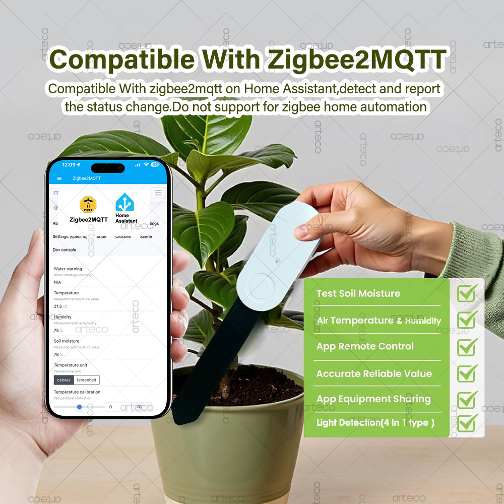 Zigbee Soil Moisture Sensor Te – обзор и цена Smart Garden Furniture