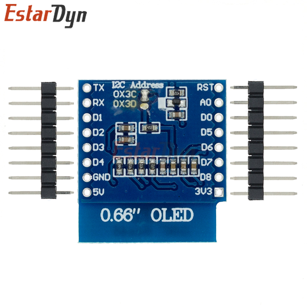 0.66 inch OLED Display Module  – обзор и цена Smart Garden Esp32