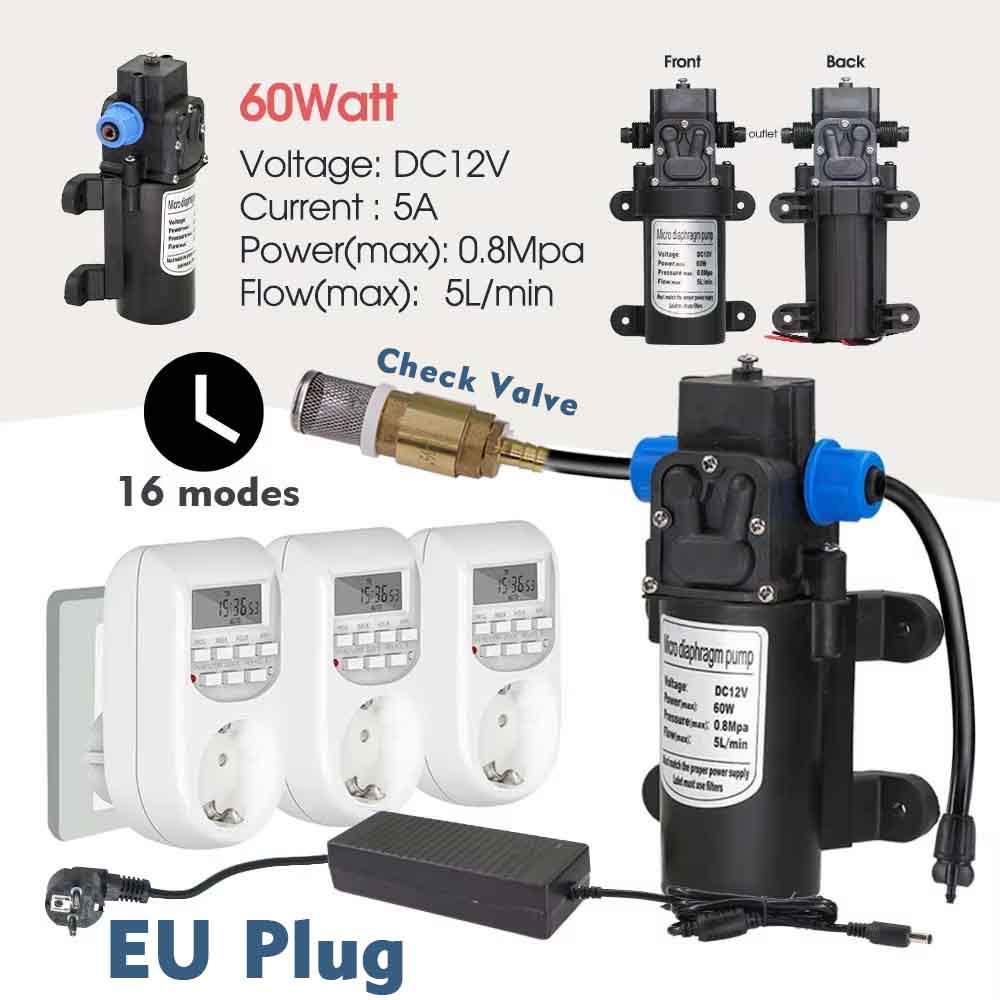 60w Self-priming Pump Misting  – обзор и цена Smart Garden Accessories