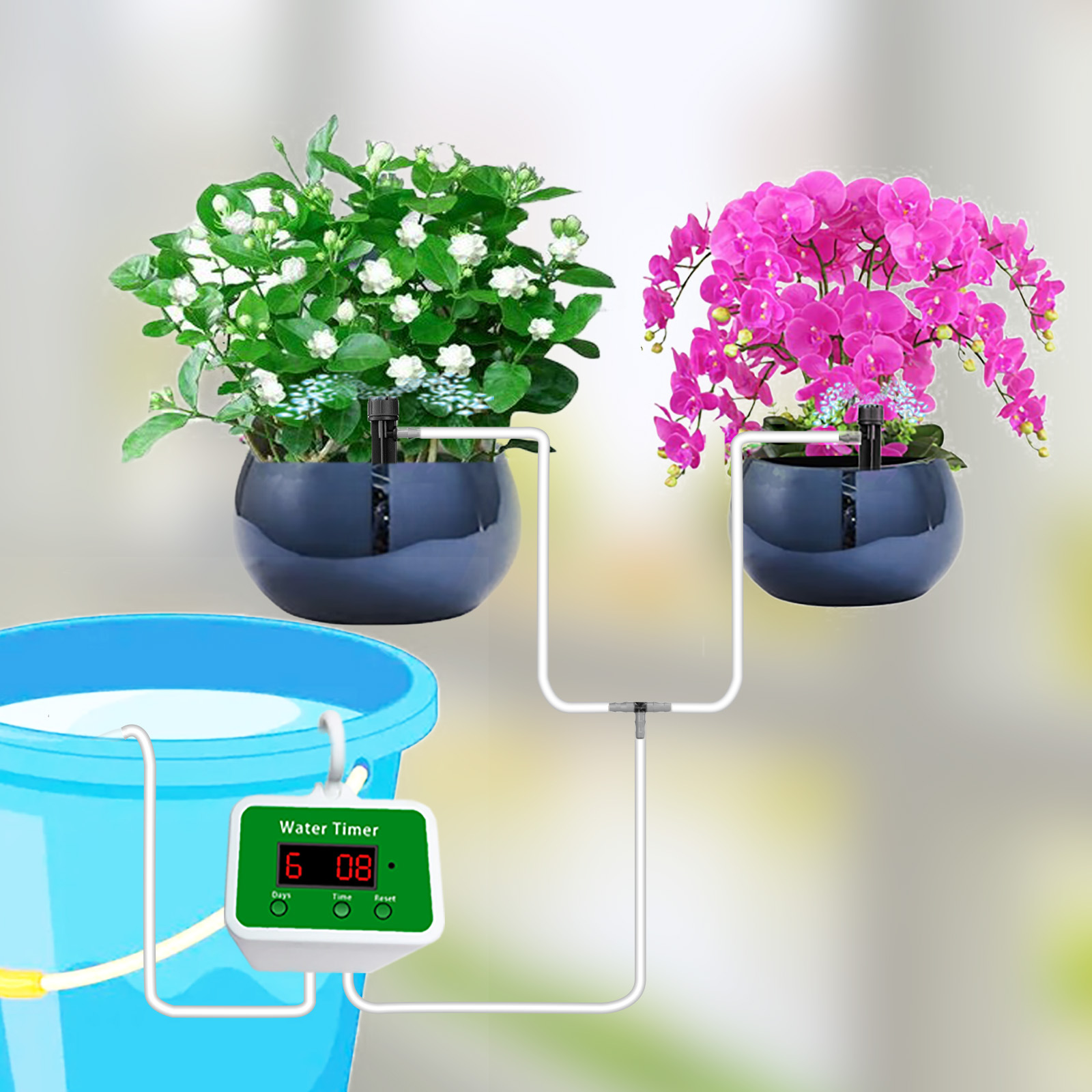 Automatic Drip Irrigation Syst – обзор и цена Smart Garden Plastic Cups