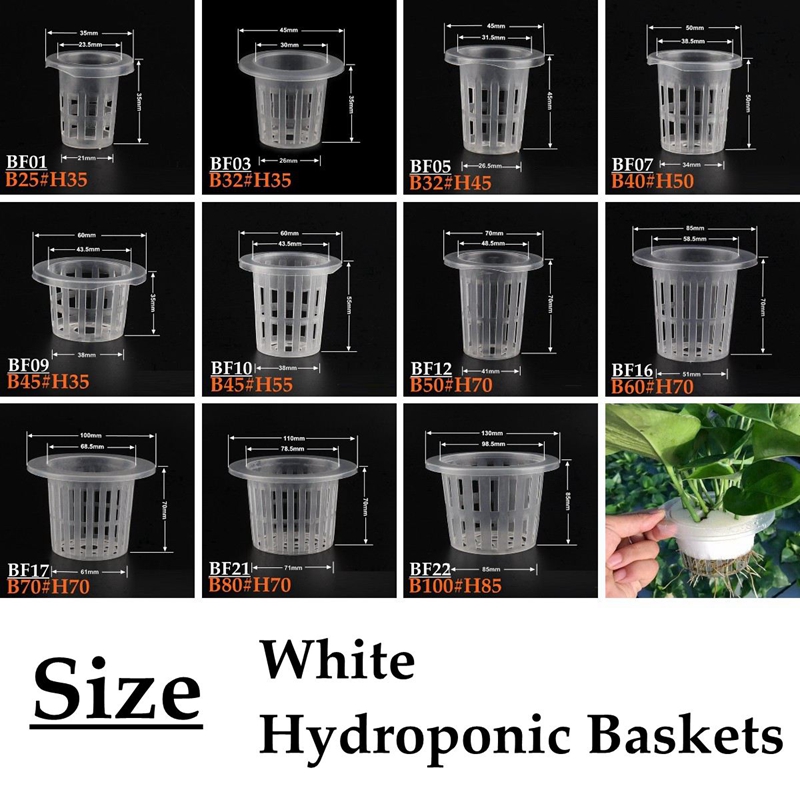 10Pcs White Hydroponic Soilles – обзор и цена Smart Garden Plastic Cups