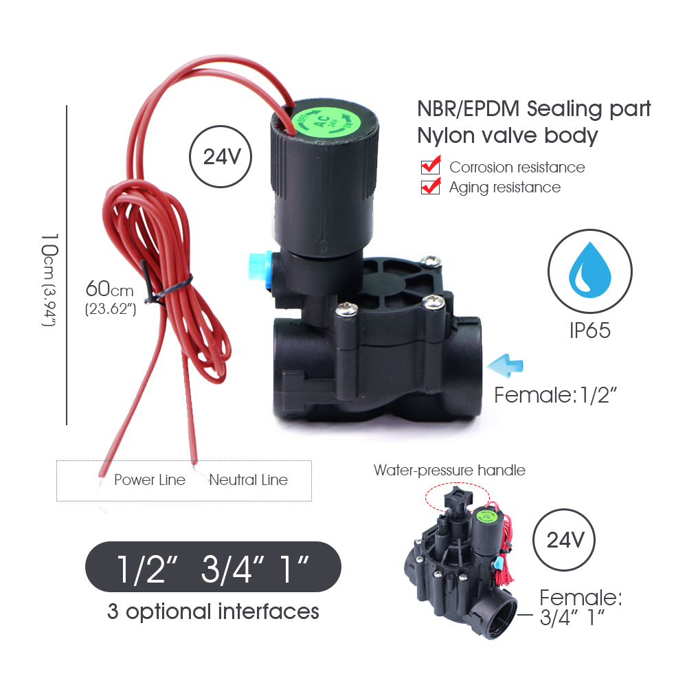 Garden Hose Solenoid Valve Con – обзор и цена Smart Garden Accessories